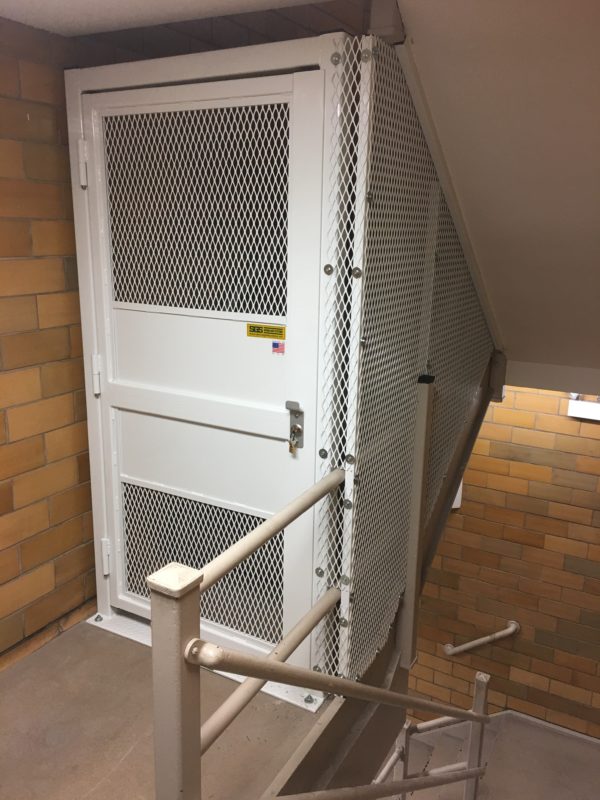 HTSG full height gate installed