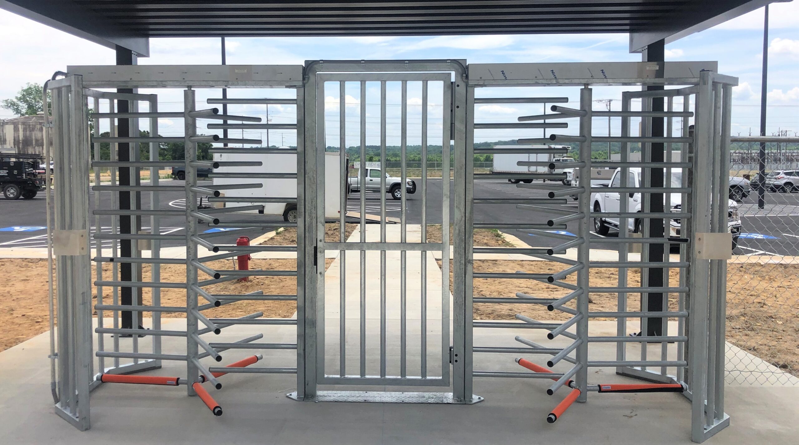 HT431-Full-Height-Turnstile-with-HT336-and-Safety-Sleeves