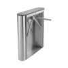 a stainless steel tripod turnstile