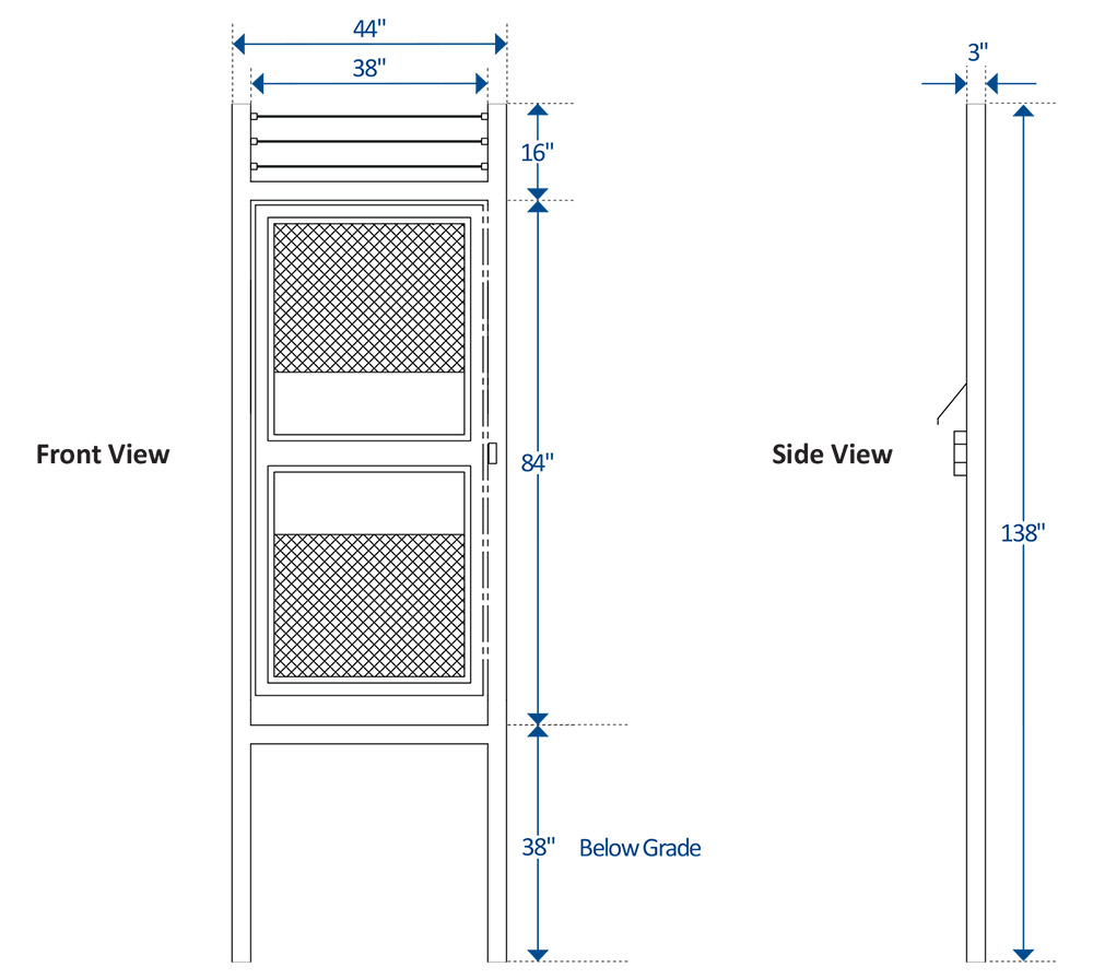 dimensions