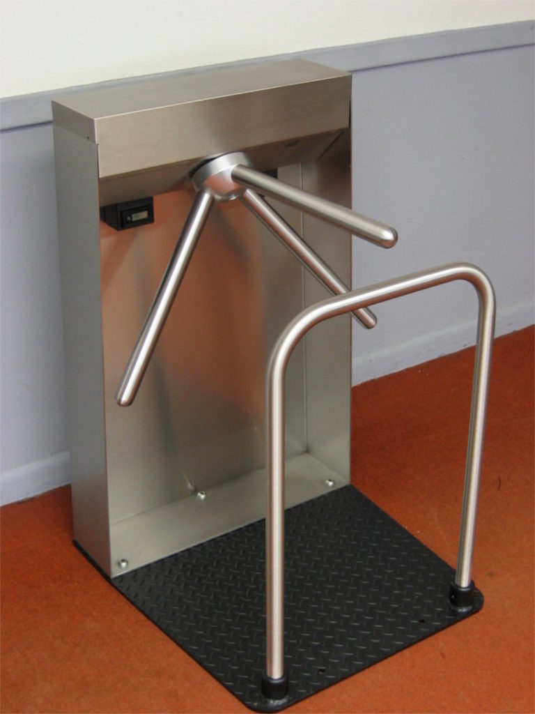 LC100P FastTurn Portable Turnstile Waist High Portable Turnstiles