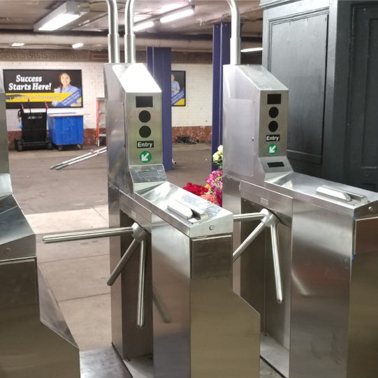 Hayward Turnstiles security entry systems, gates. Tripod turnstile, electronic ADA complaint industrial commercial security access gates, systems manufacturers, suppliers company
