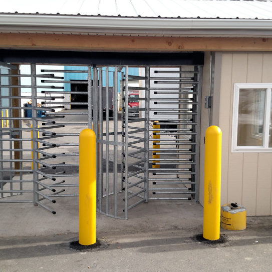 Hayward Turnstiles outdoor security turnstile door system revolving access entry gates systems full height for industrial, construction sites best turnstile gate manufacuter, supplier companies