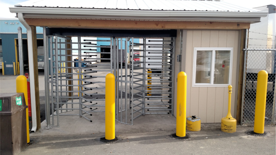 Hayward Turnstiles outdoor security turnstile door system revolving access entry gates systems full height for industrial, construction sites best turnstile gate manufacuter, supplier companies