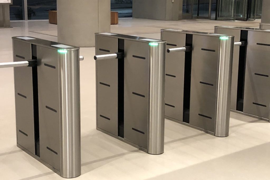 campus security optical turnstiles