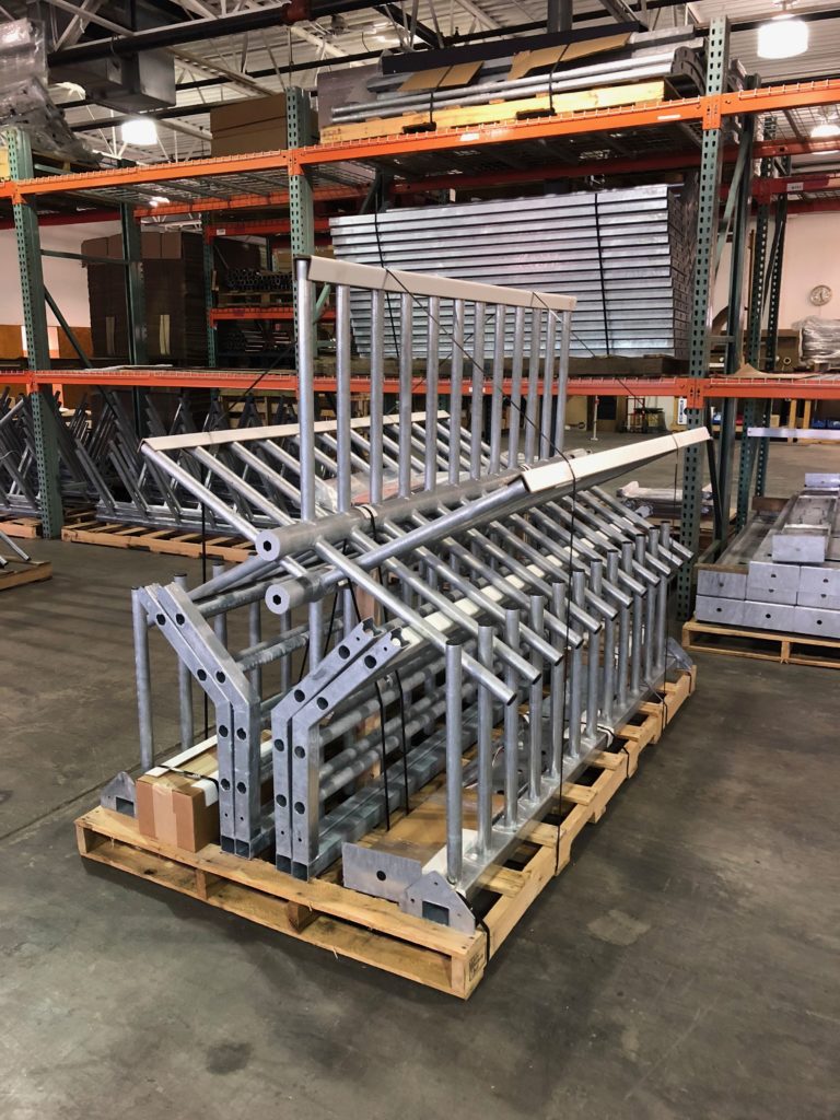 packaged full height turnstiles