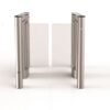 SL2000 Optical Turnstile low swing barrier over white background