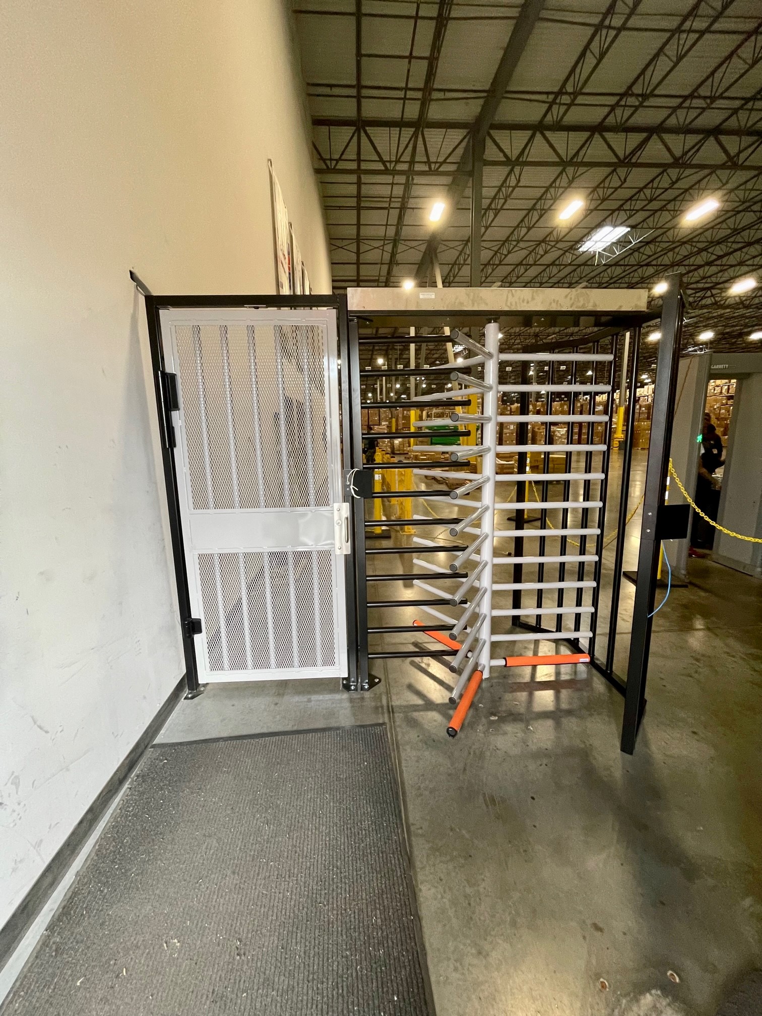 HT431, HTG-M Two Tone Installed 2 Hayward Turnstiles